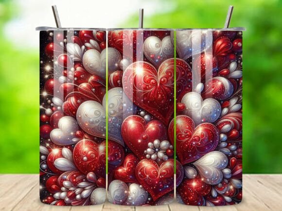 3D Heart Valentine 20oz Tumbler Wrap V.4 Review and Usage Guide