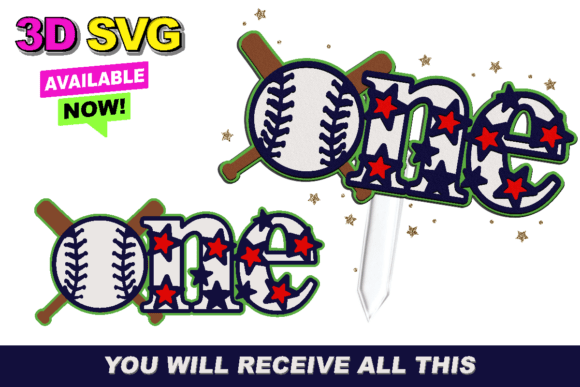 Unleash Your Creativity: The Ultimate Guide to Using One Baseball Cake Topper 3D SVG Files