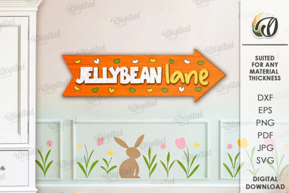 Unlocking Creativity with the 3D Easter Directional Sign Laser Cut Digital Design